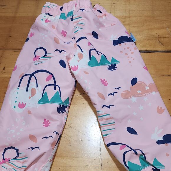 Kids Pink Patterned Jacket - Picture 4 of 6